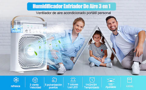 Mini Aire Acondicionado Humidificador
