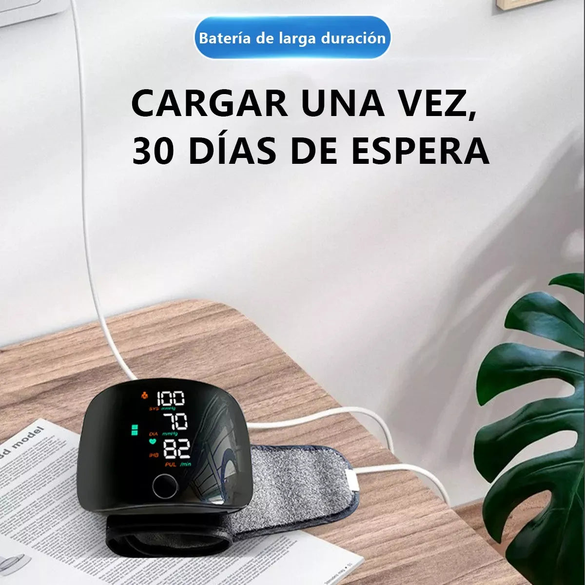¡Monitor de Presión Arterial para Muñeca!