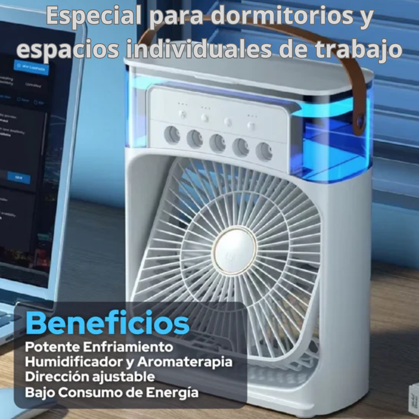 Mini Aire Acondicionado Humidificador
